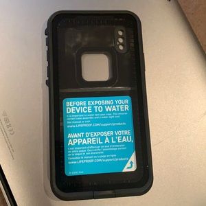 Lifeproof case iPhone XS NEW